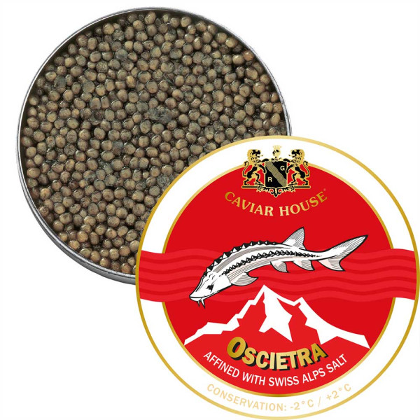 Caviar Finest Osciètre Sel des Alpes Suisses