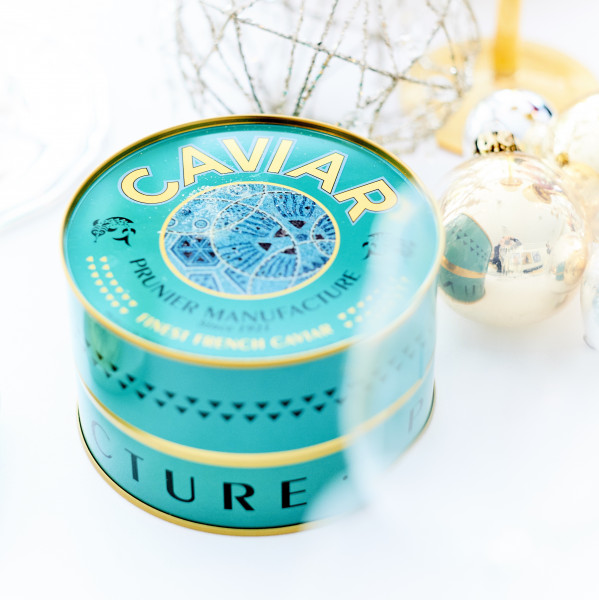 Prunier Caviar in Original Tin with rubber ring